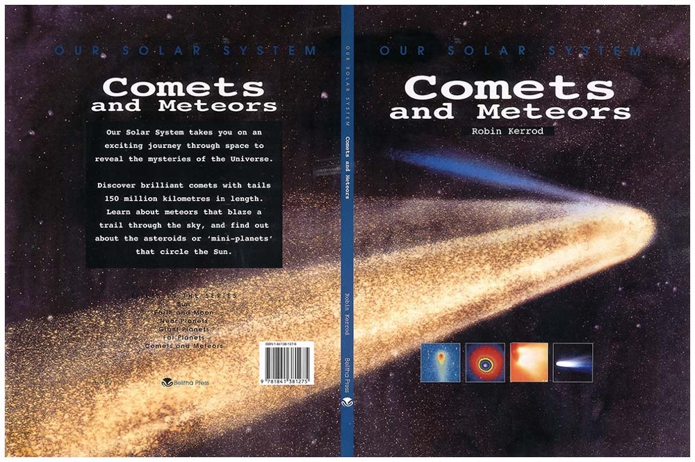 Belitha Press . Comets and Meteors cover