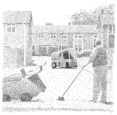 sweeping